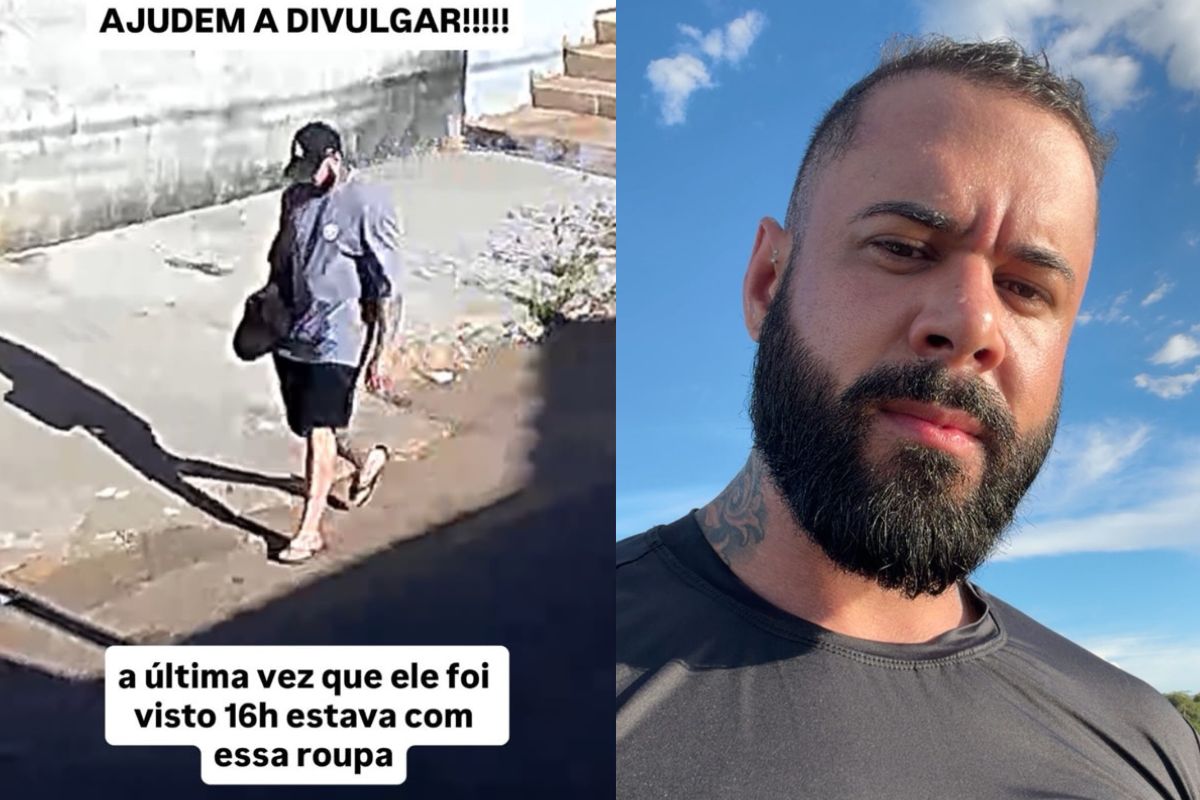 Família e amigos iniciaram uma mobilização nas redes sociais para tentar localizar Richard e pedem que qualquer informação seja comunicada às autoridades ou ao telefone disponibilizado no cartaz. (Foto: Reprodução/Redes sociais)