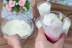 sobremesa com 2 ingredientes