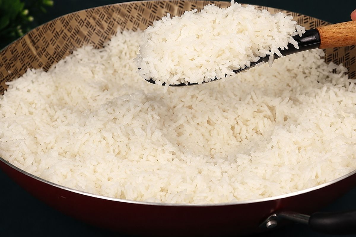 como deixar o arroz soltinho e branquinho