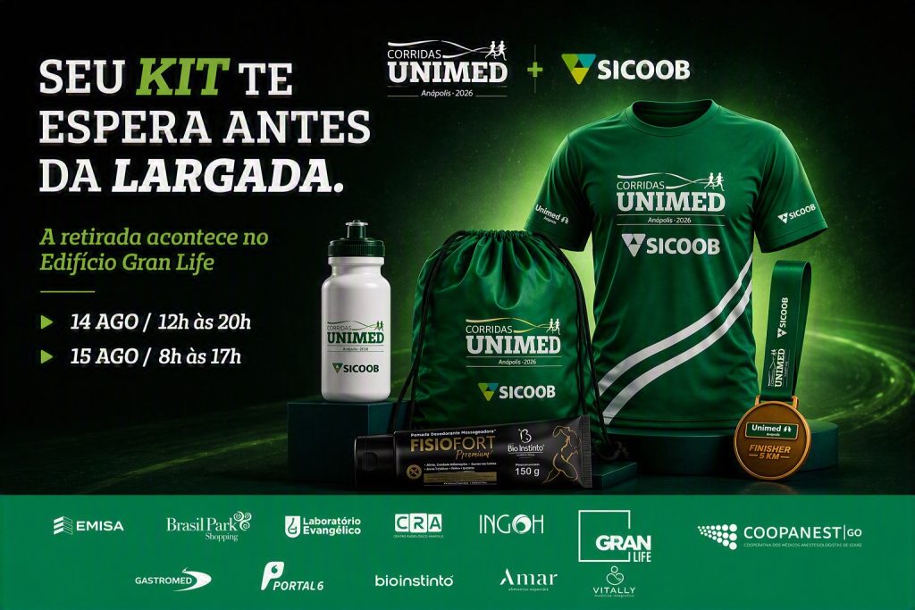 Corrida Unimed + Sicoob 2026. (Foto: Divulgação)