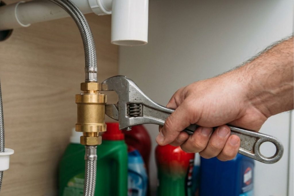 Marido de aluguel que faz pequenos reparos conta que 70% dos chamados são causados pelo próprio morador ao apertar demais registro, torneira, sifão e válvula de descarga e ensina a força certa para cada um