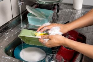 pasta caseira para lavar louças