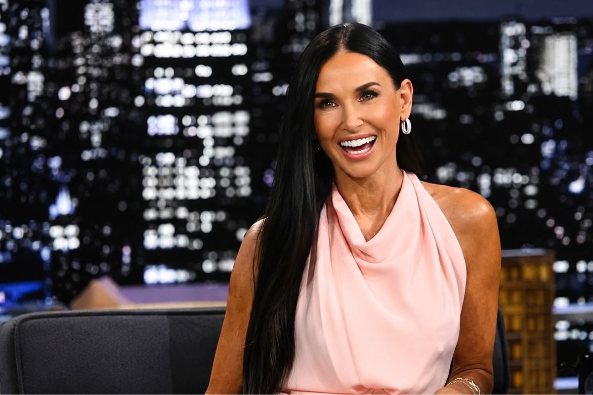 Demi Moore, atriz de 63 anos, revela