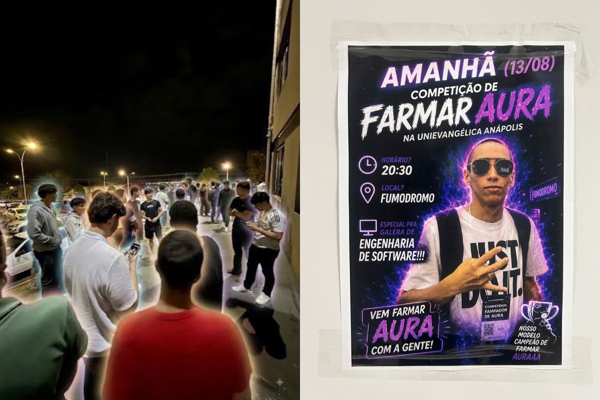 Campeonato de “farmar aura” chama atenção e mobiliza estudantes universitários de Anápolis