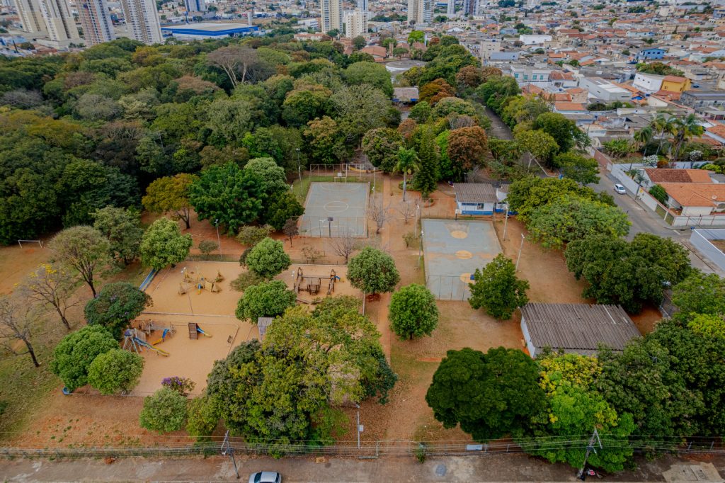 Revitalização busca recuperar um dos espaços de lazer mais tradicionais de Anápolis. (Foto: Divulgação/Prefeitura de Anápolis)