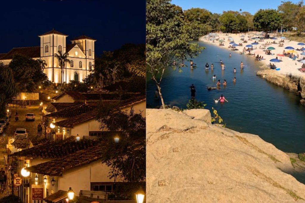 Projeto visual imagina novas intervenções urbanas para valorizar a paisagem e o lazer em Pirenópolis. (Foto: Reprodução/Instagram/@arquiteto_dacidade)