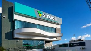 Agência Sicoob UniCentro Norte Brasileiro. (Foto: Divulgação)