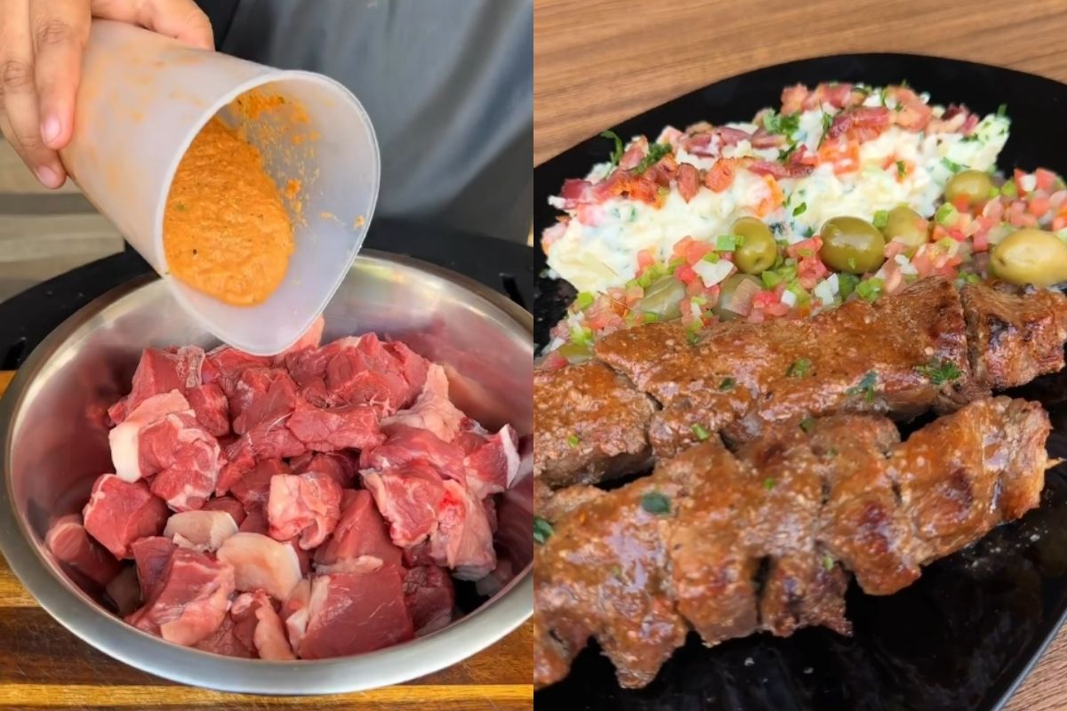 Espetinho perfeito: a marinada para o churrasco ficar perfeito