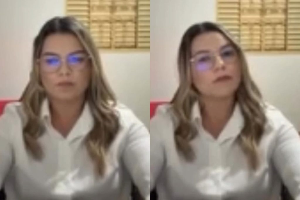Advogada fica sem reação após cliente ignorar orientação e contar detalhes de briga durante audiência em Goiás