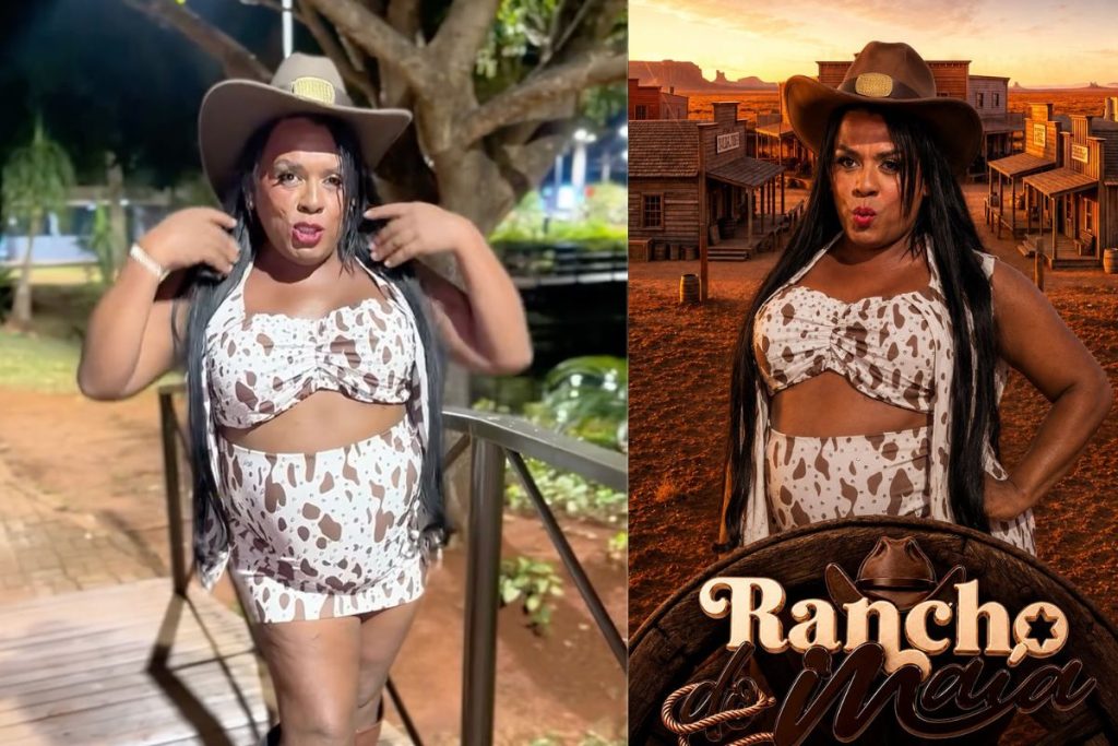Patrícia Pires compartilhou nas redes sociais a confirmação de que vai participar do Rancho do Maia. (Foto: Reprodução/@rainhadaguajajaras)