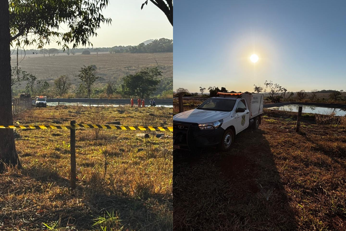 Criança de 5 anos é encontrada morta em tanque após desaparecer em área rural de Rio Verde