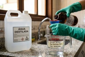 Mistura de álcool isopropílico com água destilada: para que serve e por que é recomendado