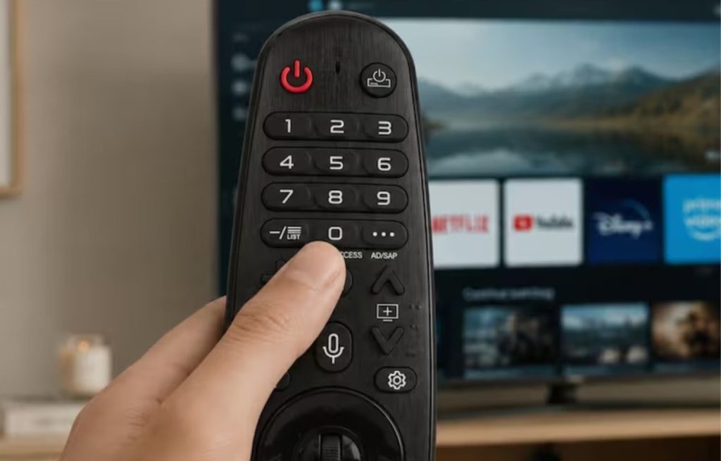 Apertar o botão 0 do controle da televisão por 3 segundos: para que serve e por que é necessário, segundo técnicos