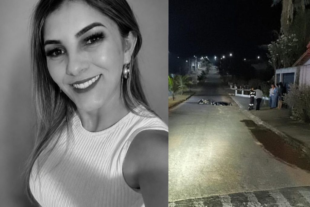 Denise Cristina Ribeiro recebeu homenagens da Prefeitura de Uruana e da comunidade escolar após a morte. (Foto: Reprodução/Polícia Cívil/Redes Sociais)