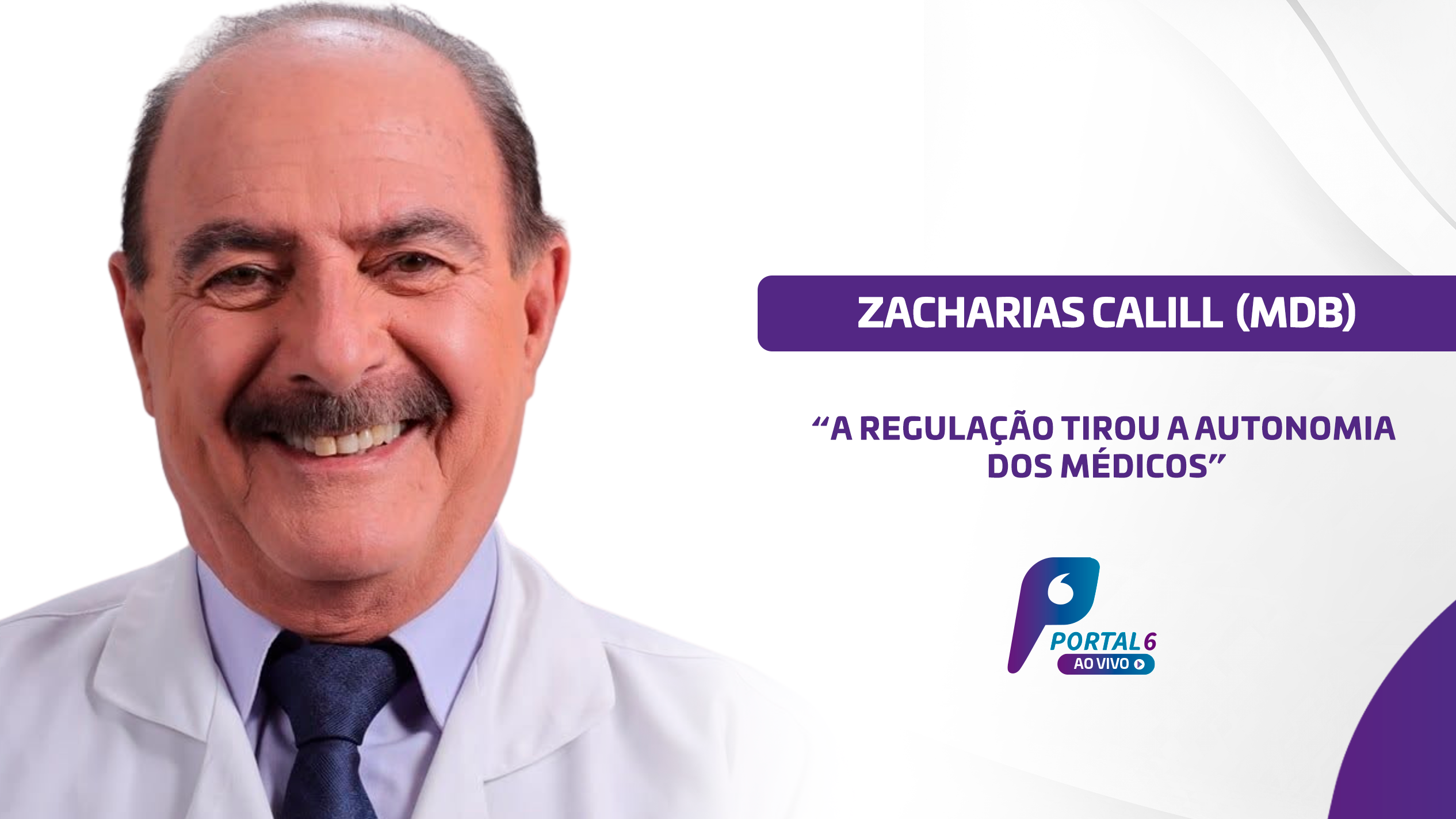 Zacharias Calil critica defasagem da tabela SUS e diz que regulação tirou autonomia dos médicos