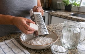 Misturar sabão de coco ralado com bicarbonato de sódio: para que serve e por que é recomendado