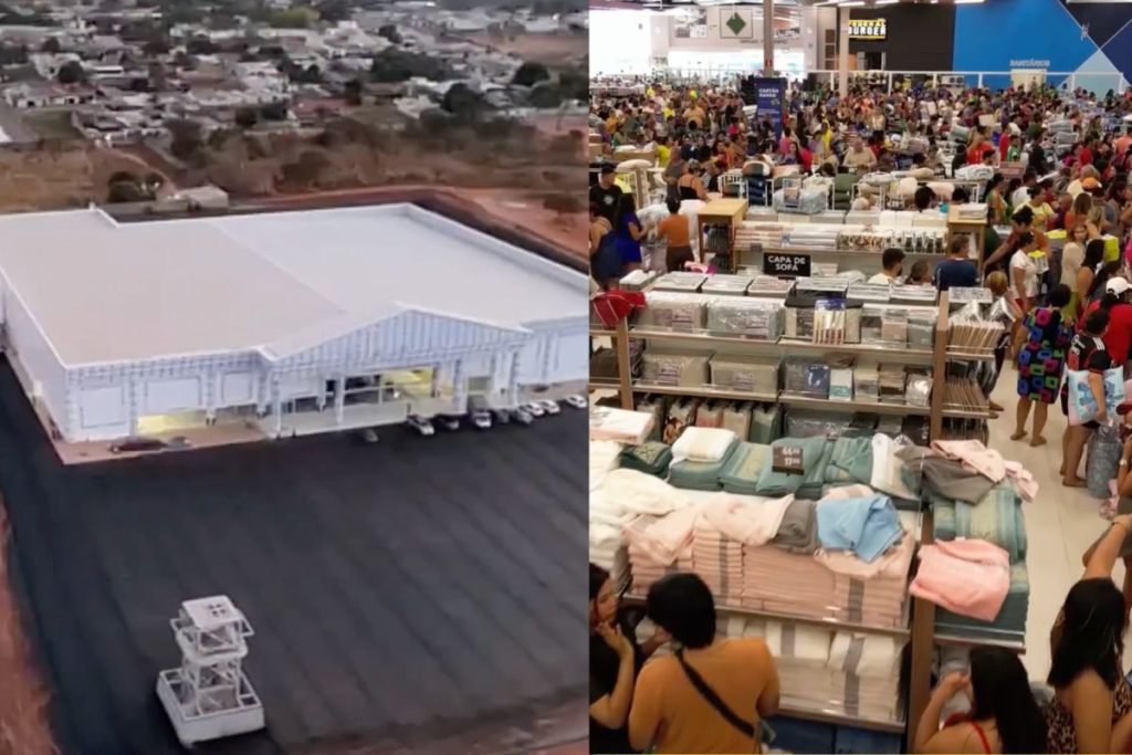 Nova unidade da Havan em Caldas Novas será inaugurada no dia 29 de agosto e terá cerca de 10 mil m². (Foto: Divulgação/Havan)