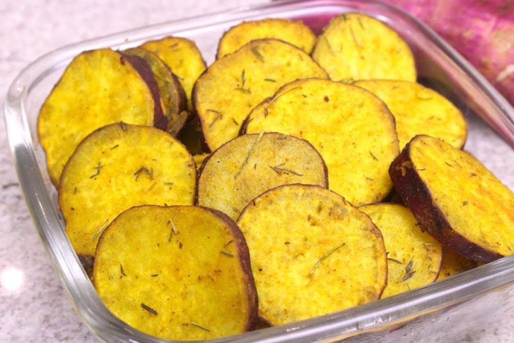 batata-doce assada