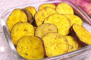 batata-doce assada