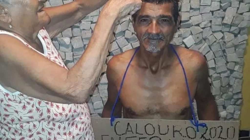 Homem cursinho Enfermagem