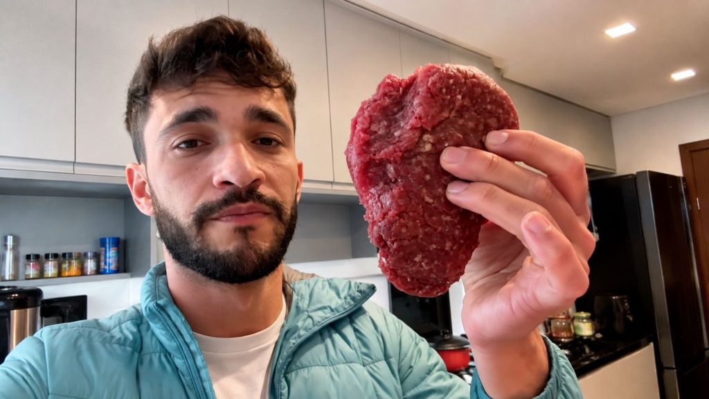 patinho moído com bacon
