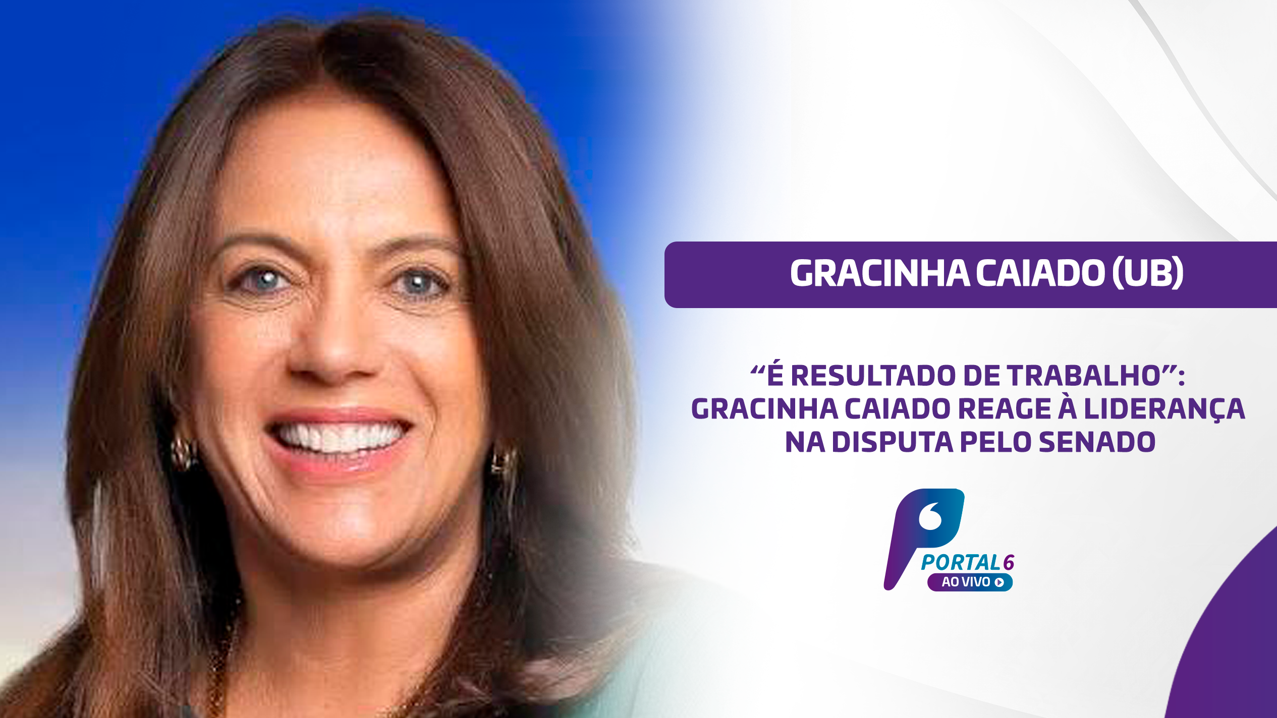 “É resultado de trabalho”, diz Gracinha Caiado ao reagir à liderança na disputa pelo Senado