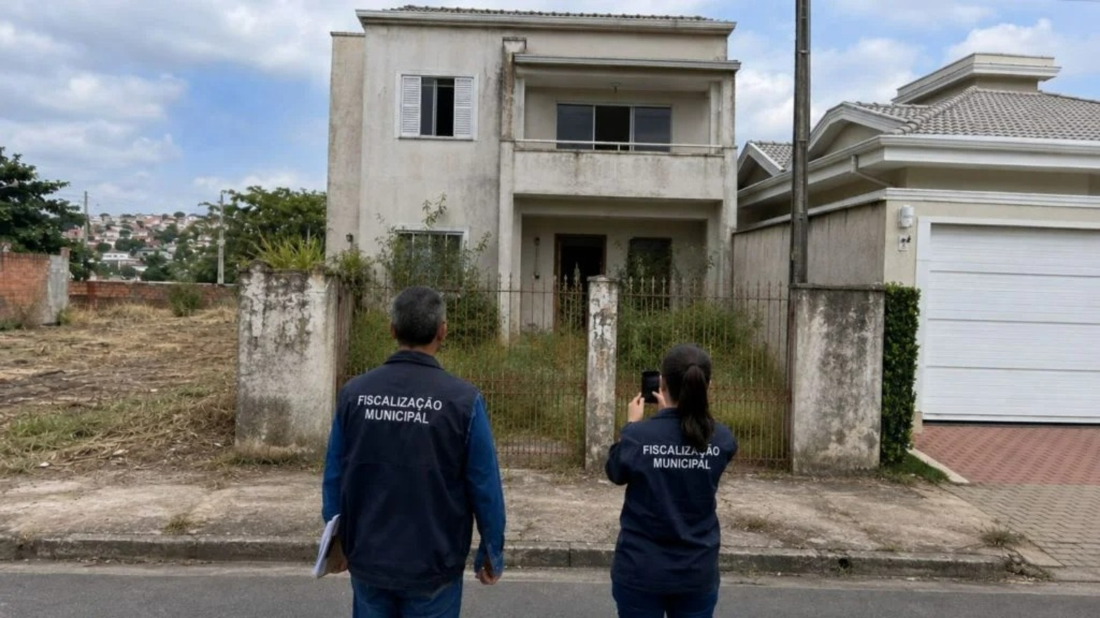 Terrenos abandonados / Prefeitura / Moradias populares