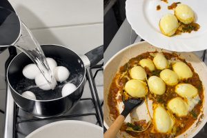 ovos ao molho gourmet