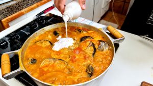 molho de peixe delicioso