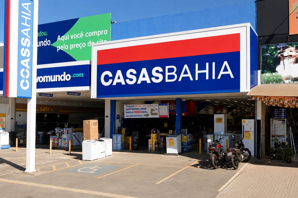 Unidade da Casas Bahia localizada na Avenida Mangalô, em Goiânia. (Foto: Reprodução/Google Maps)