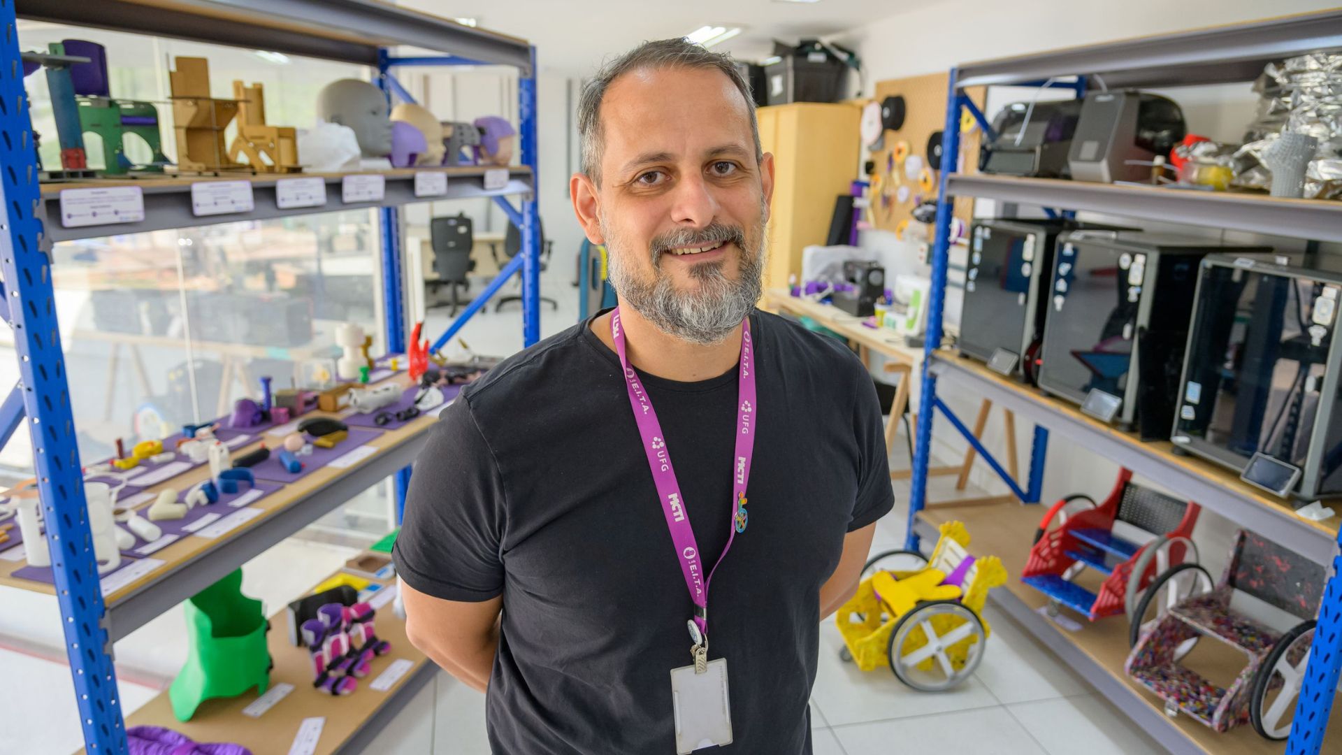 Pedro Henrique Gonçalves, professor da Faculdade de Artes Visuais da UFG e coordenador-geral do Lab.EITA.