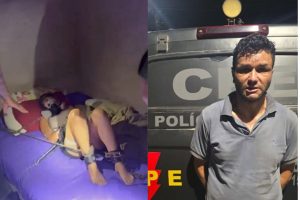 Jovem é encontrada amarrada, amordaçada e com corrente nas pernas após desaparecer em Águas Lindas; ex é preso