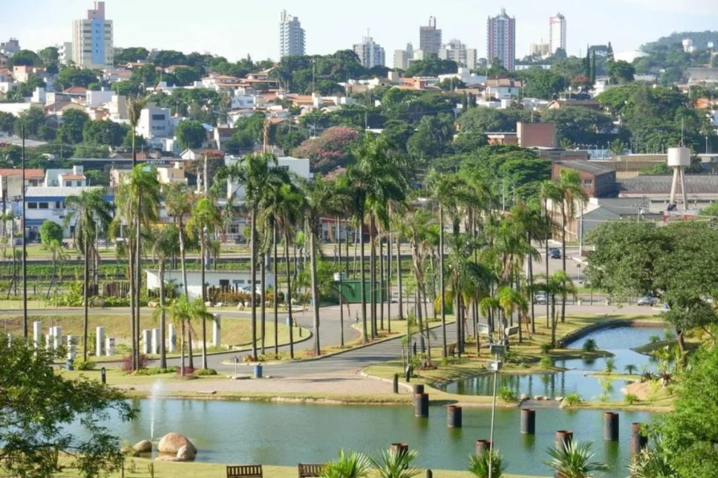praça de Jundiai-SP