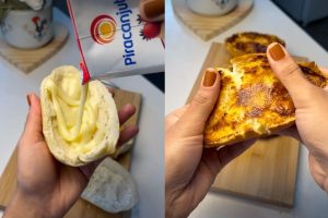 lanche da madrugada na air fryer