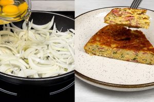 omelete de cebola