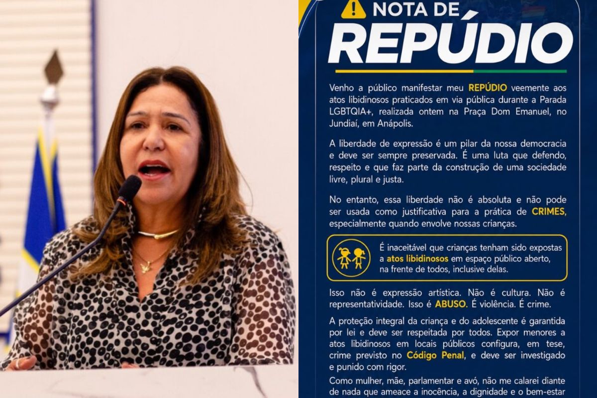 Sem provas, vereadora acusa Parada LGBTQIA+ de Anápolis de expor crianças a “atos libidinosos”
