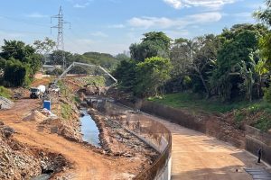 Prefeitura iniciou obras de canalização do Córrego Cascavel, em Goiânia