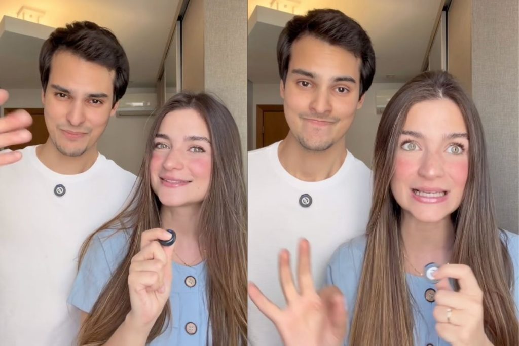 Jordana Vucetic reuniu em vídeo algumas características que diz ter percebido após se casar com um goiano. (Foto: Reprodução/Instagram/@jordanavucetic)