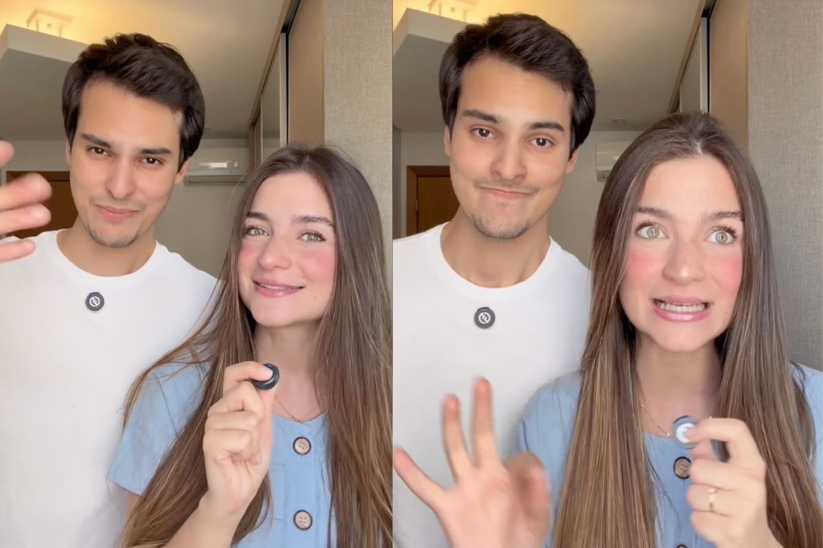 Jordana Vucetic reuniu em vídeo algumas características que diz ter percebido após se casar com um goiano. (Foto: Reprodução/Instagram/@jordanavucetic)