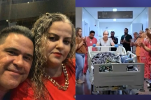 Homenagem marca despedida de casal morto após acidente causado por adolescente embriagado em Goiânia