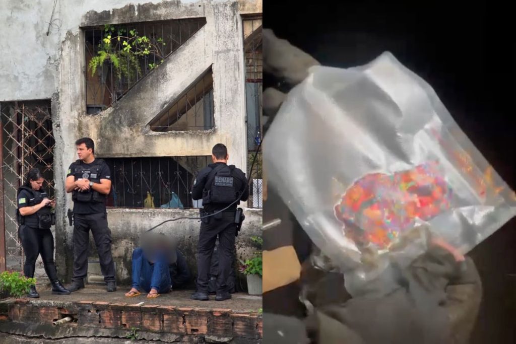 Operação cumpriu mandados em Salvador e apreendeu drogas, arma de fogo, celulares e dinheiro. (Foto: Divulgação/PCGO)