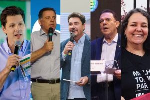 Carreatas, sabatinas e viagens: como os candidatos começaram os 10 primeiros dias de campanha pelo Governo de Goiás