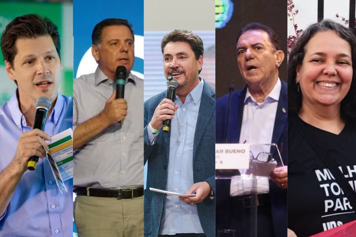 Carreatas, sabatinas e viagens: como os candidatos começaram os 10 primeiros dias de campanha pelo Governo de Goiás