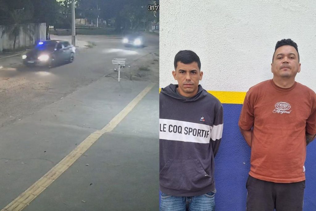 Falsos motoristas de aplicativo são presos suspeitos de roubar R$ 3,9 mil e celular de vítima em Goiânia