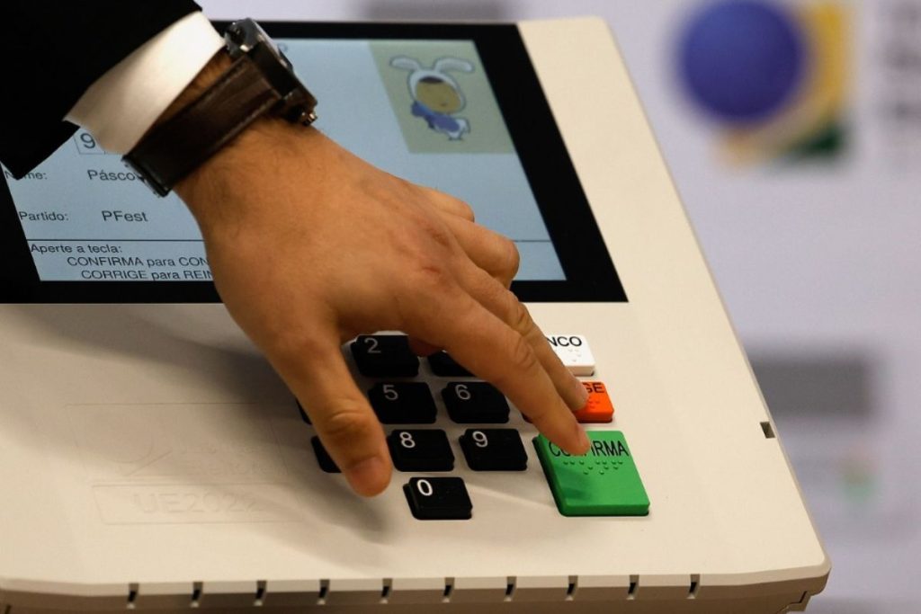 Nomes escolhidos que aparecerão nas urnas eletrônicas
