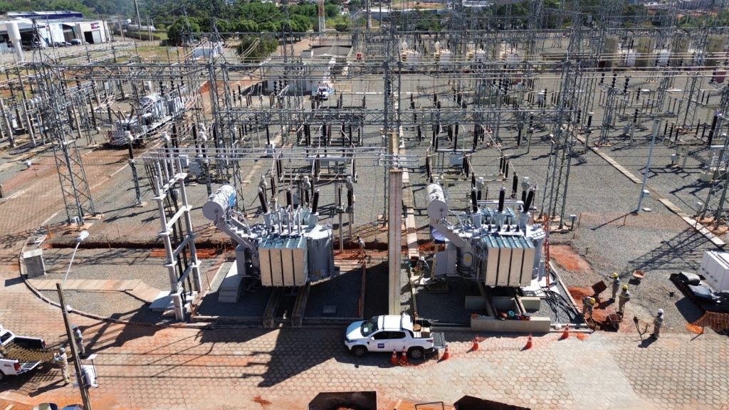 Subestação Carajás, em Goiânia. (Foto: Divulgação/Equatorial Goiás)