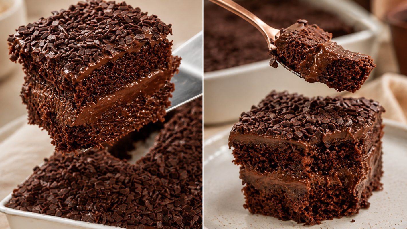 Bolo gelado de brigadeiro: receita fácil, rápida e cremosa para deixar o lanche da tarde ainda mais gostoso