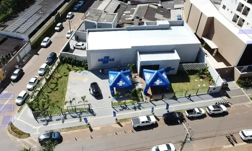 A nova sede do Sebrae em Anápolis. (Foto: Divulgação)