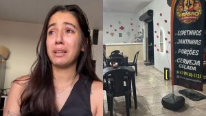 Janaine Rodrigues, dona do restaurante Brasaô Espetinhos e Jantinhas, pediu ajuda pela internet.
