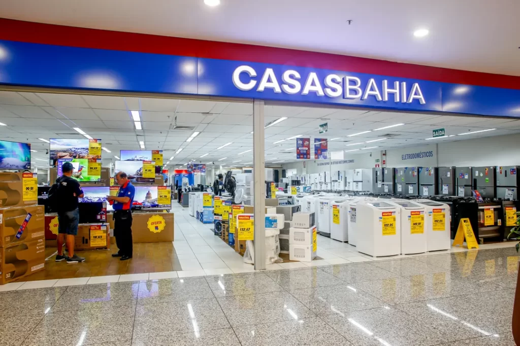 leilão da Casas Bahia